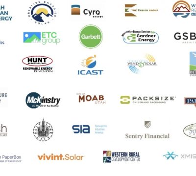 business logos to support clean energy economy